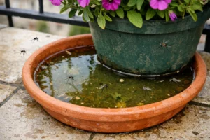 ristagno acqua sottovaso focolaio zanzare primavera